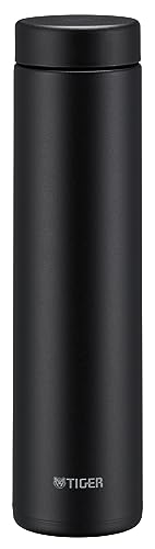 【食洗器対応・パッキン一体モデル】 タイガー魔法瓶(TIGER) 水筒 600ml 白湯OK スクリューステンレスボトル ふたとパッキンが一体化で洗うのは2点のみ らくらくキャップ 真空断熱 マグ 保温保冷 タンブラー利用可 ストーンブラック MMZ-W060KK 1枚目 画像