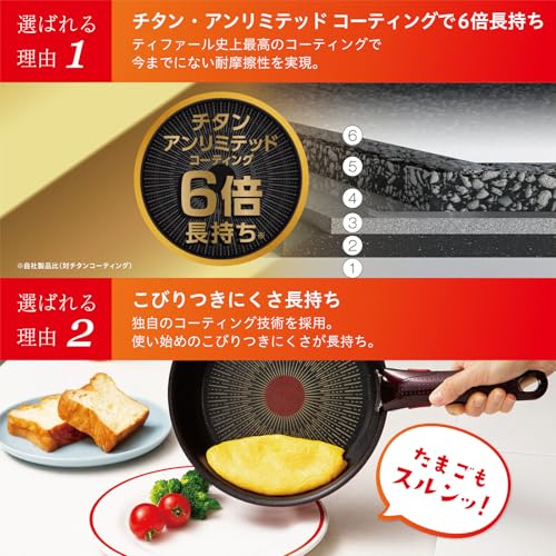 【オンライン限定】 ティファール 取っ手のとれる 鍋 フライパンセット 8点セット IH ガス火対応 専用取っ手2本付き PFOAなどの有害物質不使用 「インジニオ・ネオ IHブルーマーキーズ・アンリミテッド」 こびりつきにくさ長持ち ブルー L77998 中間 画像