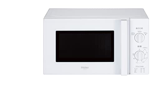 ハイアール(Haier) 電子レンジ 17L 東日本 50Hz 幅44cm ターンテーブル 一人暮らし 単機能 高出力700W 簡単操作 ホワイト JM-17K-50 ハイアール 電子レンジ 17L 選び方 実物画像・外観写真