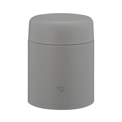 象印 スープジャー 400ml 大きめ茶碗サイズ 【おいしく保温・保冷】 食洗機対応 洗いやすい シームレスせん お弁当 広口 クラウドグレー SW-LA40-HM 象印 スープジャー 400ml 選び方 実物画像・外観写真