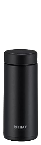 【食洗器対応・パッキン一体モデル】 タイガー魔法瓶(TIGER) 水筒 350ml 白湯OK スクリューステンレスボトル ふたとパッキンが一体化で洗うのは2点のみ らくらくキャップ 真空断熱 マグ 保温保冷 タンブラー利用可 ストーンブラック MMZーW035KK タイガー魔法瓶 水筒 350ml 実物画像・外観写真