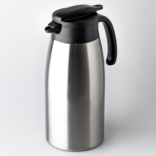 アトラス 保冷ポット 保温ポット 2.5L 圧抜き弁あり 超軽量 節電 省エネ 広口 卓上ポット ステンレスポット 魔法瓶 保温 保冷 真空断熱二重構造 コンパクト 洗いやすい シルバー AVTP-2500SV 保温ポット 選び方 2.5L 実物画像・外観写真