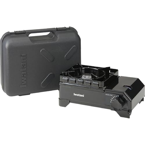 イワタニ Iwatani 岩谷 カセットフー タフまるジュニア ブラック ケース付き カセットコンロ バーベキューコンロ ガス キャンプ アウトドア BBQコンロ 日本製 CB-ODX-JR-BK イワタニ タフまるジュニア 選び方 実物画像・外観写真