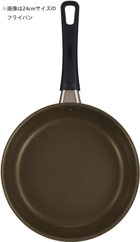 サーモス デュラブルシリーズ フライパン 28cm ダークブラウン ガス火専用 KFL-028 DBW 中間 画像