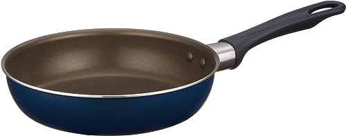 サーモス デュラブルシリーズ フライパン 20cm ネイビー ガス火専用 焦げつきにくい 耐久性コーティング PFOA PFOS不使用 片手で軽々持てる 軽量モデル KFI-020 NVY 1枚目 画像