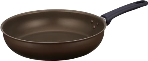 サーモス デュラブルシリーズ フライパン 28cm ダークブラウン ガス火専用 KFL-028 DBW サーモス フライパン 選び方 実物画像・外観写真