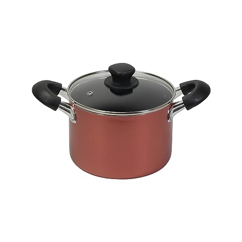 パール金属 鍋 両手鍋 寸胴鍋 18cm 深型 ガラス蓋付 IH対応 ふっ素加工 パスタ カレー 煮込 旨味 HB-6969 パール金属 両手鍋 寸胴鍋 18cm 選び方 実物画像・外観写真