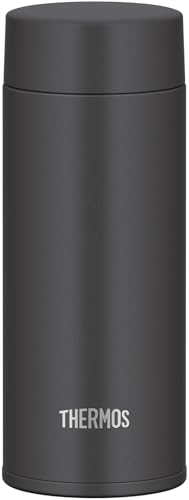 【せんとパッキン一体型・食洗機対応】 サーモス 水筒 真空断熱ケータイマグ 350ml スモークブラック 隅々まで簡単に洗える 全てのパーツ食洗機OK ステンレス ボトル 軽量コンパクト JOQ-351 SMB サーモス 水筒 真空断熱ケータイマグ 350ml スモークブラック 実物画像・外観写真