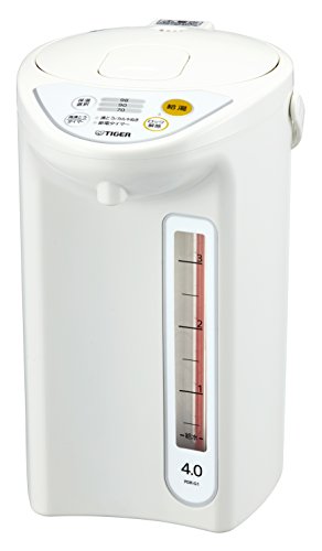 タイガー 魔法瓶 マイコン 電気 ポット 4L ホワイト PDR-G401-W Tiger タイガー 魔法瓶 マイコン 電気 ポット 4L ホワイト PDR-G401-W Tiger 選び方 実物画像・外観写真