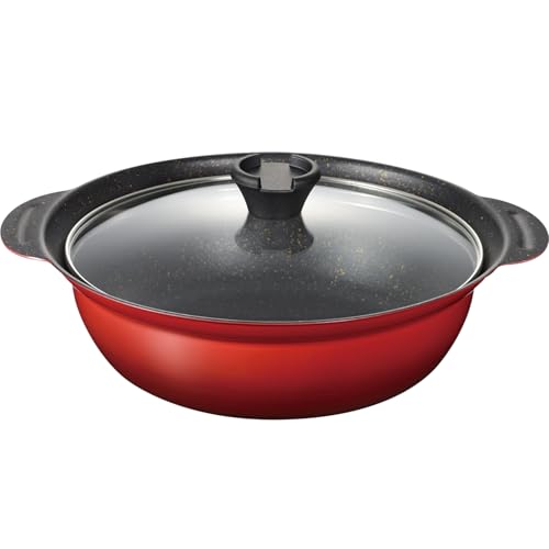 和平フレイズ 土鍋風 卓上鍋 27cm 5.3L 9号 4~5人用 IH対応 ガス PFOAフリー ふっ素樹脂加工 なごみ丈膳 RB-3200 和平フレイズ 卓上鍋 選び方 実物画像・外観写真