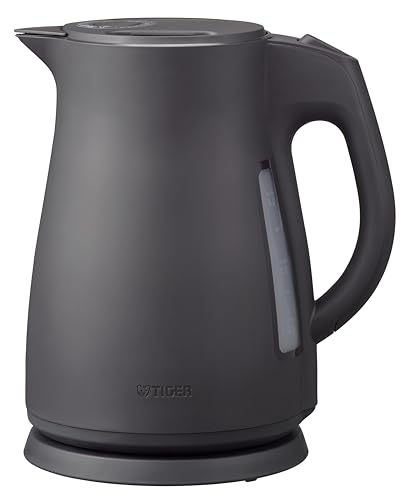 【WEB限定カラー】タイガー魔法瓶 電気ケトル 蒸気セーブ スゴ軽 湯沸かし 1.5L 転倒お湯漏れ防止 カラ炊き防止 軽量 コンパクト 驚速 ブラックPCT-N150 K 【WEB限定カラー】タイガー魔法瓶 電気ケトル 蒸気セーブ スゴ軽 湯沸かし 1.5L ブラックPCT-N150 K 実物画像・外観写真