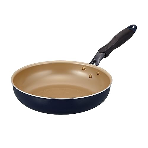 エバークック フライパン 26㎝ オール熱源対応(IH対応) 【500日保証】 こげつきにくいフライパン PFOA PFOS フリー ネイビー ドウシシャ エバークック フライパン 26㎝ 実物画像・外観写真
