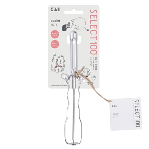 貝印 KAI SELECT100 ピーラー S100&ムーミンI型ピーラー ピーラー 選び方 実物画像・外観写真