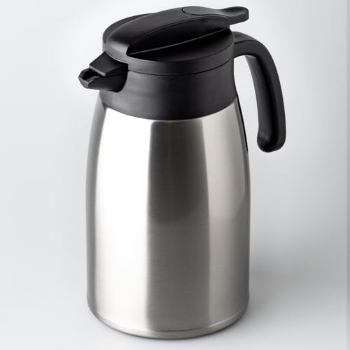 アトラス 保冷ポット 保温ポット 1.6L 圧抜き弁あり 超軽量 節電 省エネ 広口 卓上ポット ステンレスポット 魔法瓶 保温 保冷 真空断熱二重構造 コンパクト 洗いやすい シルバー AVTP-1600SV 保温ポット 選び方 1.6L 実物画像・外観写真