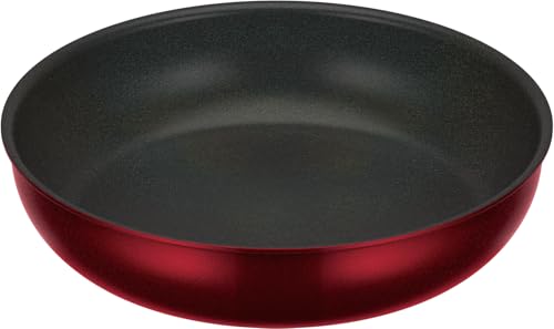 サーモス デュラブルシリーズ 取っ手のとれるフライパンKVD IH・ガス対応 ディープレッド KVD-028 DR サーモス デュラブルシリーズ 取っ手のとれるフライパンKVD 選び方 実物画像・外観写真