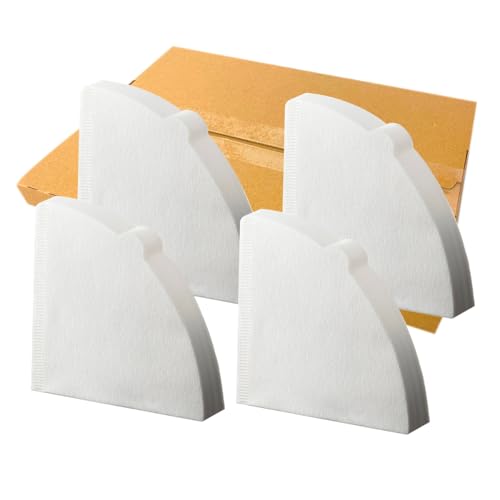 【Amazon.co.jp 限定】HARIO(ハリオ) V60 コーヒーフィルター 1~4杯用 160枚入り 40枚×4個セット Amazonオリジナルセット 日本製 FSC認証製品 ペーパー 02 W ホワイト VCF-02-40W-4S-AZ＋ HARIO V60 コーヒーフィルター 1~4杯用 160枚入り 実物画像・外観写真