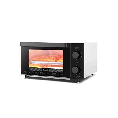 COMFEE' オーブントースター 4枚焼き 12L イマー設定 1200W 上下ヒーター トレー付き お手入れ簡単 省スペース設計 CF-AC121 COMFEE' オーブントースター 使いやすさ 実物画像・外観写真