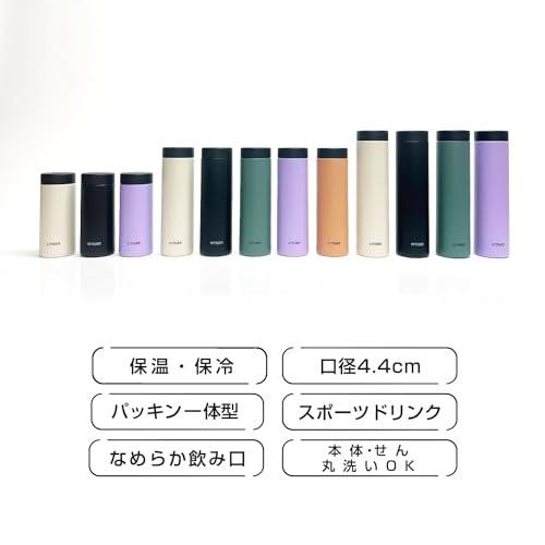 【食洗器対応・パッキン一体モデル】 タイガー魔法瓶(TIGER) 水筒 500ml 白湯OK スクリューステンレスボトル ふたとパッキンが一体化で洗うのは2点のみ らくらくキャップ 真空断熱 マグ 保温保冷 タンブラー利用可 ストーンブラック MMZーW050KK 最後 画像