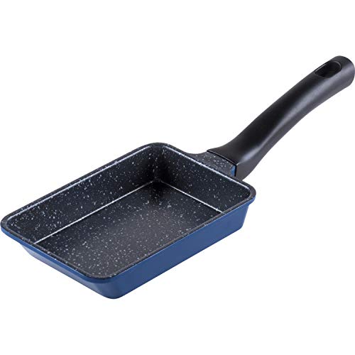 和平フレイズ お弁当 ミニ 小さい 玉子焼き 卵焼き 9×14cm ガス火専用 エッグパン フライパン PFOAフリー ふっ素樹脂加工 ひるもぐ RB-1294 玉子焼き器 小さい 選び方 実物画像・外観写真