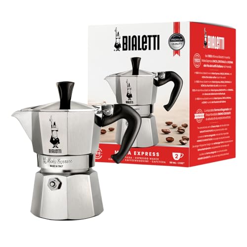 BIALETTI(ビアレッティ) Bialettiモカエキスプレス 2カップ用 直火式 ( コーヒーメーカー エスプレッソメーカー マキネッタ ) BIALETTI モカエキスプレス 2カップ用 実物画像・外観写真