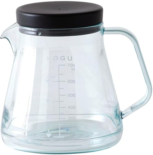 KOGU 珈琲考具 割れないコーヒーサーバー 700ml 【日本製】 食洗器対応 電子レンジ対応 軽量 目盛付き 1~4杯用 トライタン ドリップ 器具 おしゃれ アウトドア 燕三条 41289 プレゼント 誕生日 記念日 ギフト 贈り物 下村企販 クリスマス 割れないコーヒーサーバー 日本製 おすすめ 実物画像・外観写真