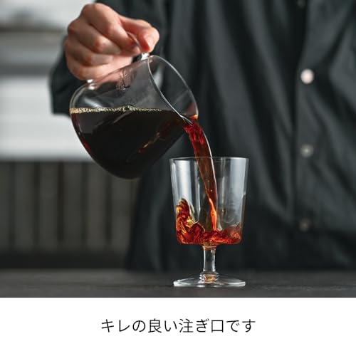 HARIO(ハリオ) V60 バリスタサーバー 600 クリア 600ml 1~5杯用 電子レンジ可 日本製 VBS-60 中間 画像