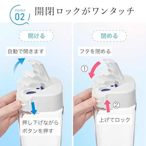 岩崎工業 ラストロウェア ピッチャー タテヨコ 1.2L シームレス 耐熱 日本製 洗いやすい 広口 ボトル 横置き 麦茶ポット 白 ホワイト K-1273 W 中間 画像