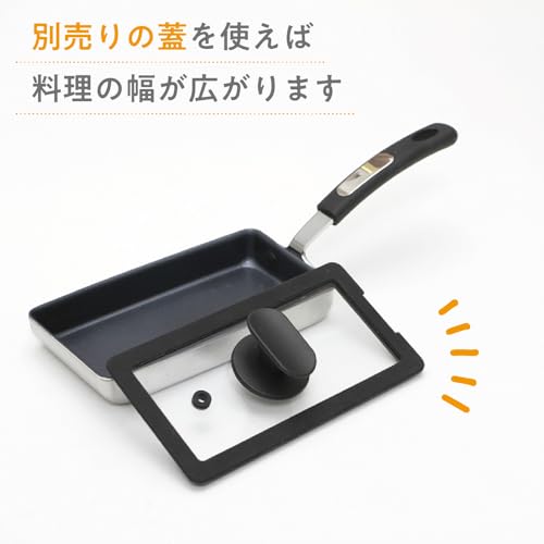 谷口金属 卵一個で作れる 玉子焼き 卵焼き フライパン IH ガス火対応 9×18cm 金属ヘラ対応 PFOS PFOA フリー 餃子 目玉焼き こびりつきにくい すべすべスリムストリール2 ステンレス 中間 画像