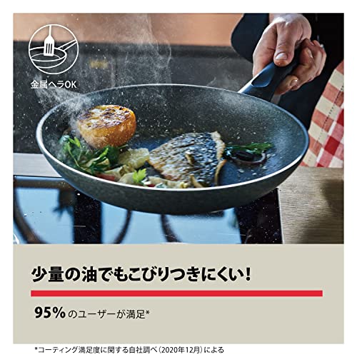 Ballarini バッラリーニ 「 パヴィア フライパン 20cm イタリア製 」 ガス火専用 グラニチウム 5層コーティング 【日本正規販売品】 75001-776 中間 画像