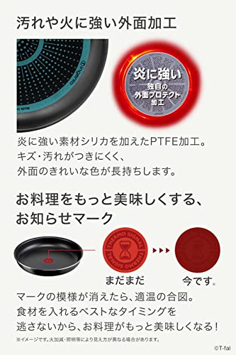 ティファール 取っ手のとれる 鍋 フライパンセット 3点セット ガス火専用 PFOAなどの有害物質不使用 「インジニオ・ネオ ファミリーセット3」 こびりつきにくさ長持ち ブラック L16390 中間 画像