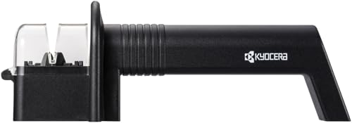 京セラ 研ぎ器 包丁研ぎ 手動 ロールシャープナー ファインセラミック砥石 前後に約10回往復 荒砥ぎ・仕上砥ぎ同時に可能 手軽に研ぎ直し 高い切れ味回復 金属包丁専用 両刃用 包丁研ぎ器 RS-20-FP 京セラ 包丁研ぎ 選び方 実物画像・外観写真