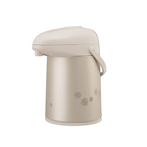ZOJIRUSHI 象印ガラスエアーポット マットベージュ AB-RC22-CM 2.2L 象印 ガラスエアーポット 使いやすさ 実物画像・外観写真
