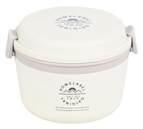 【Amazon.co.jp 限定】パール金属 保温 どんぶり ランチジャー 770ml お弁当 ホワイト AZ-7152 パール金属 保温 どんぶり ランチジャー 選び方 実物画像・外観写真