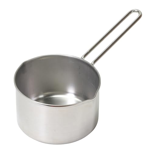 【Amazon.co.jp 限定】パール金属 ミルクパン 13cm IH対応 鍋 片手鍋 ステンレス製 食洗機対応 日本製 新潟 燕三条 ワイヤーハンドル AZ-7097 パール金属 ミルクパン 13cm IH対応 選び方 実物画像・外観写真