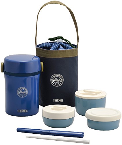 サーモス サーモス ステンレスランチジャー 約0.6合 ネイビー JBC-801 NVY サーモス ステンレスランチジャー 選び方 実物画像・外観写真