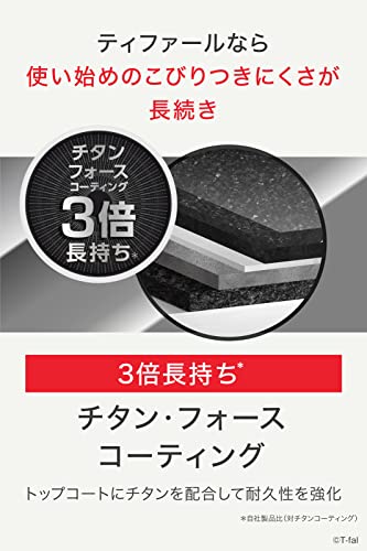 ティファール 両手鍋 28cm 鋳物なのに軽くて使いやすい IH ガス火対応 PFOAなどの有害物質不使用 こびりつきにくさ長持ち 「キャストライン アロマ プロ シャローパン」 ブラック E25172 中間 画像