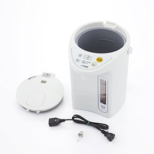 タイガー 魔法瓶 マイコン 電気 ポット 3L ホワイト PDR-G301-W Tiger 中間 画像