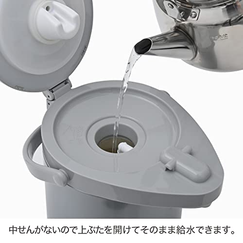 ピーコック 日本製 保温ポット 魔法瓶 エアー ポット 2.2L ガラス 保温 アーバン MPP-22 ZA 中間 画像