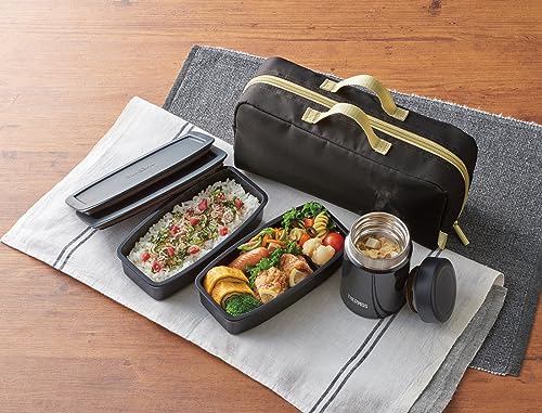 サーモス 真空断熱スープランチセット 1000ml スモークブラック JEA-1001 SMB 最後 画像