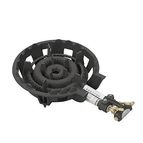 大栄産業 鋳物コンロ DE-22n 二重羽付 13A(都市ガス)の外観・全体像 画像